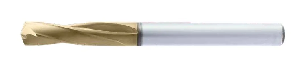 KARASAWA solid carbide drill, DH series for hardened steel, low helix, MEGA coating